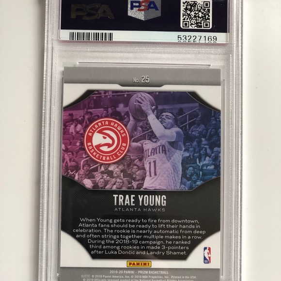 2019 Panini Prizm Fireworks  Trae Young - Picture 2 of 2